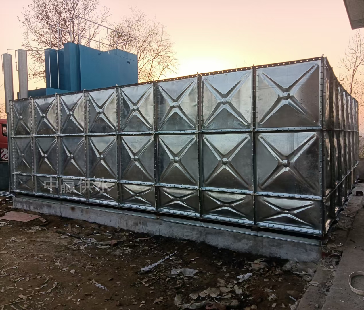 地上式一體化消防給水泵站(無(wú)焊接螺栓安裝)